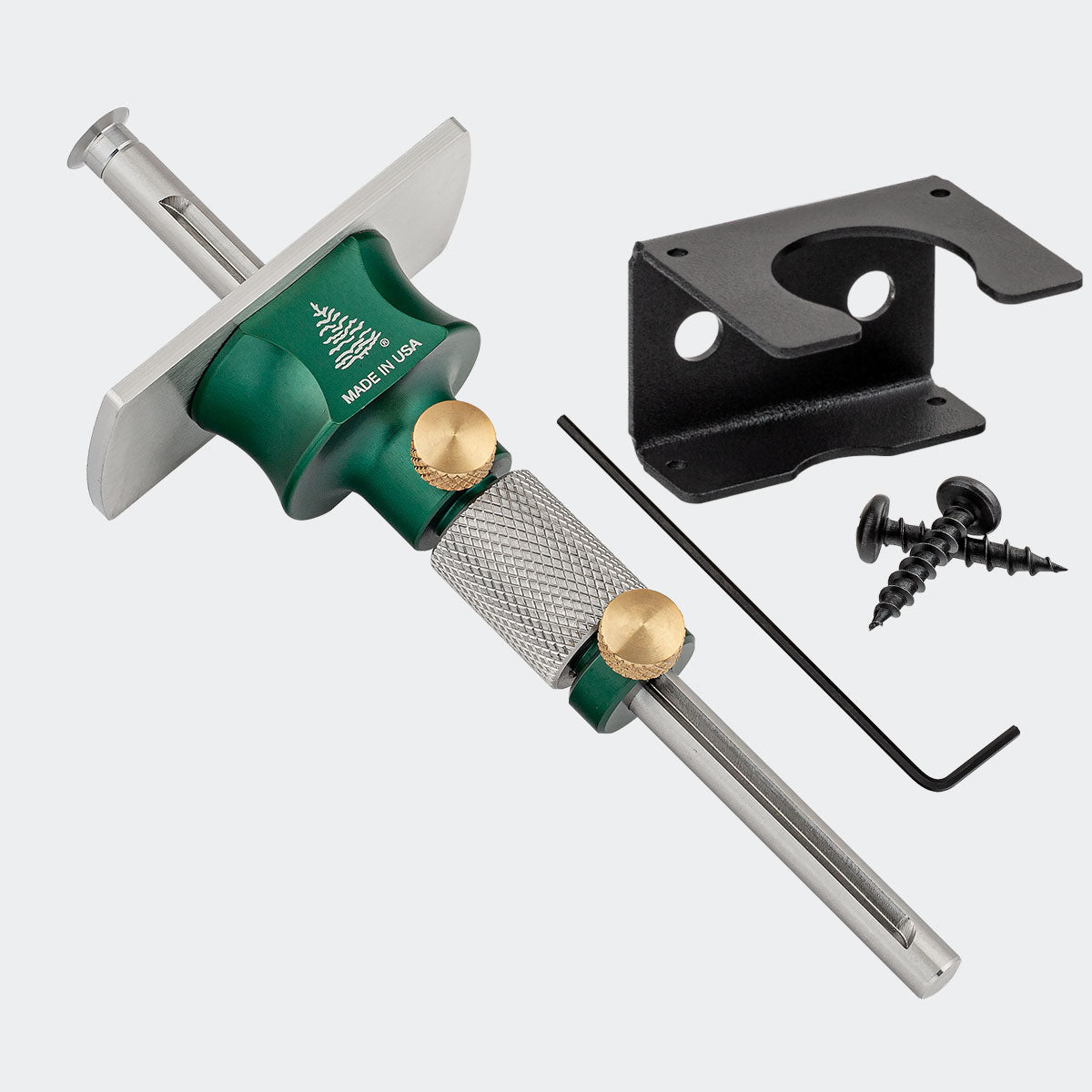 Wheel Marking Gauge with Micro-Adjust | Blue Spruce Toolworks