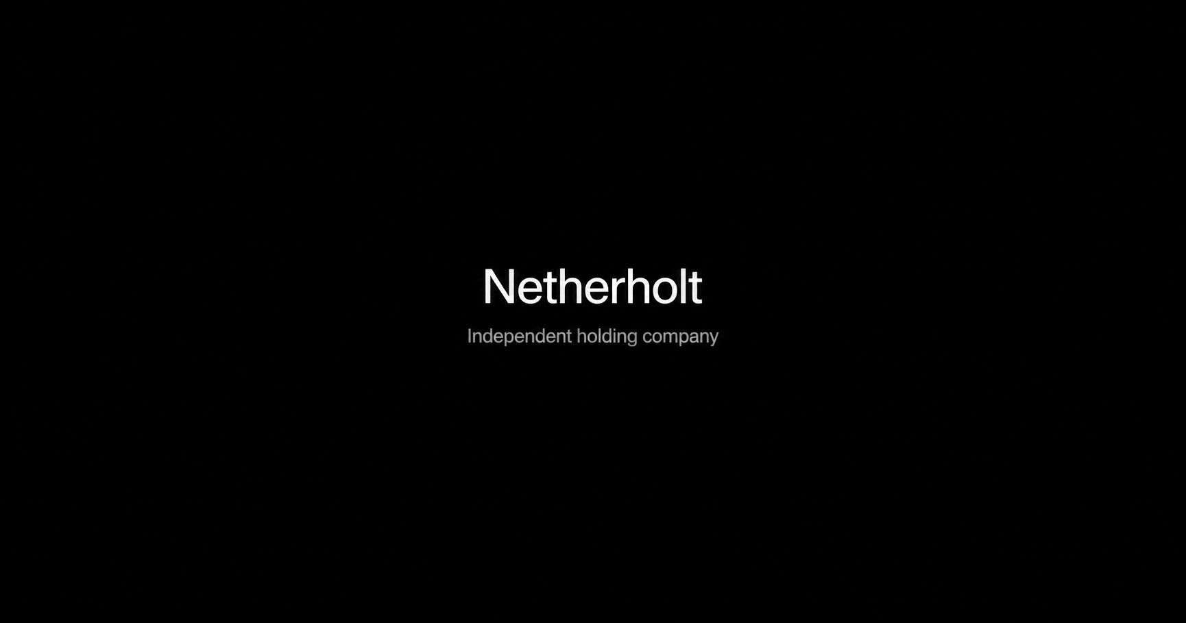 Netherholt — Experimental Holding Company