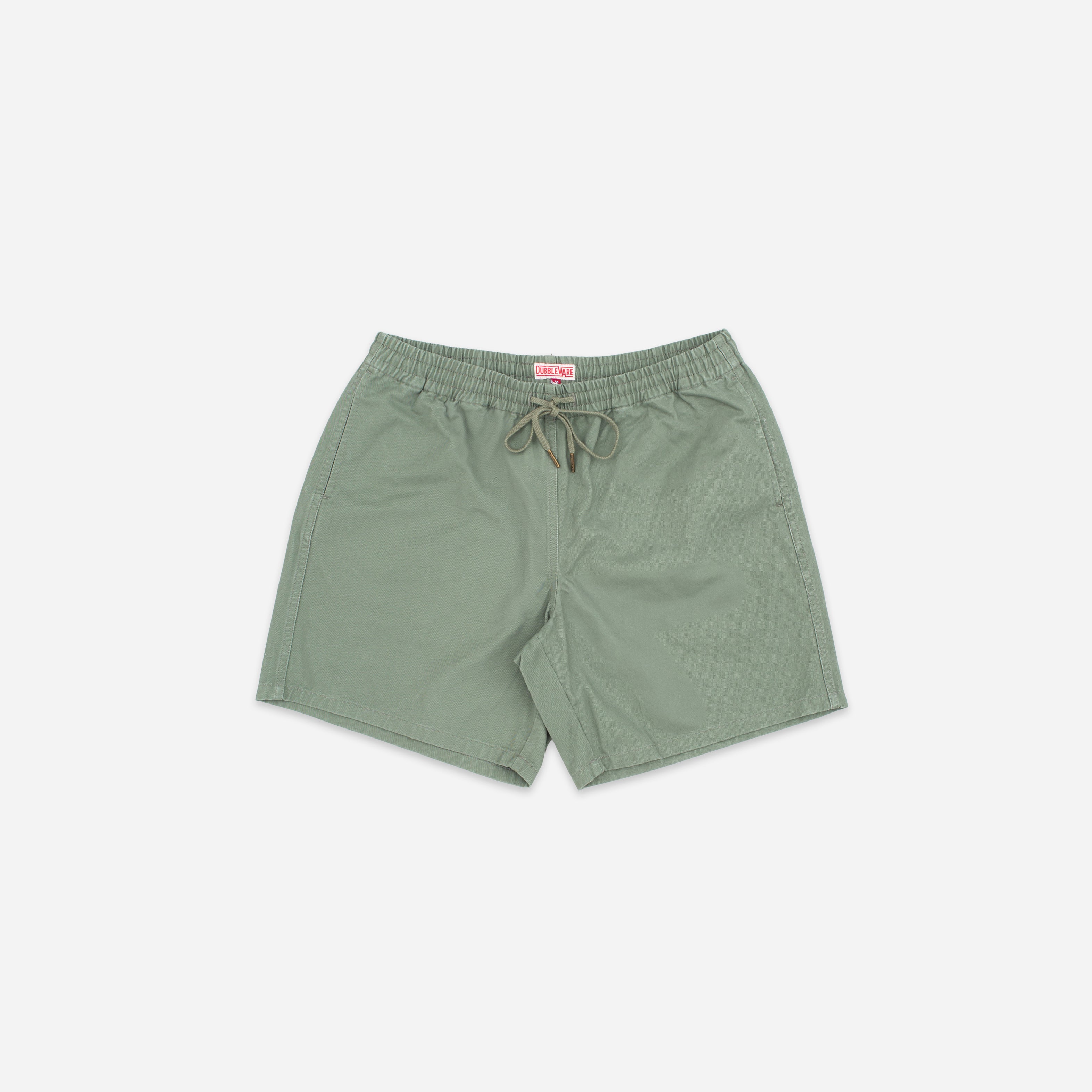 EASY SHORT - OLIVE - DUBBLEWARE